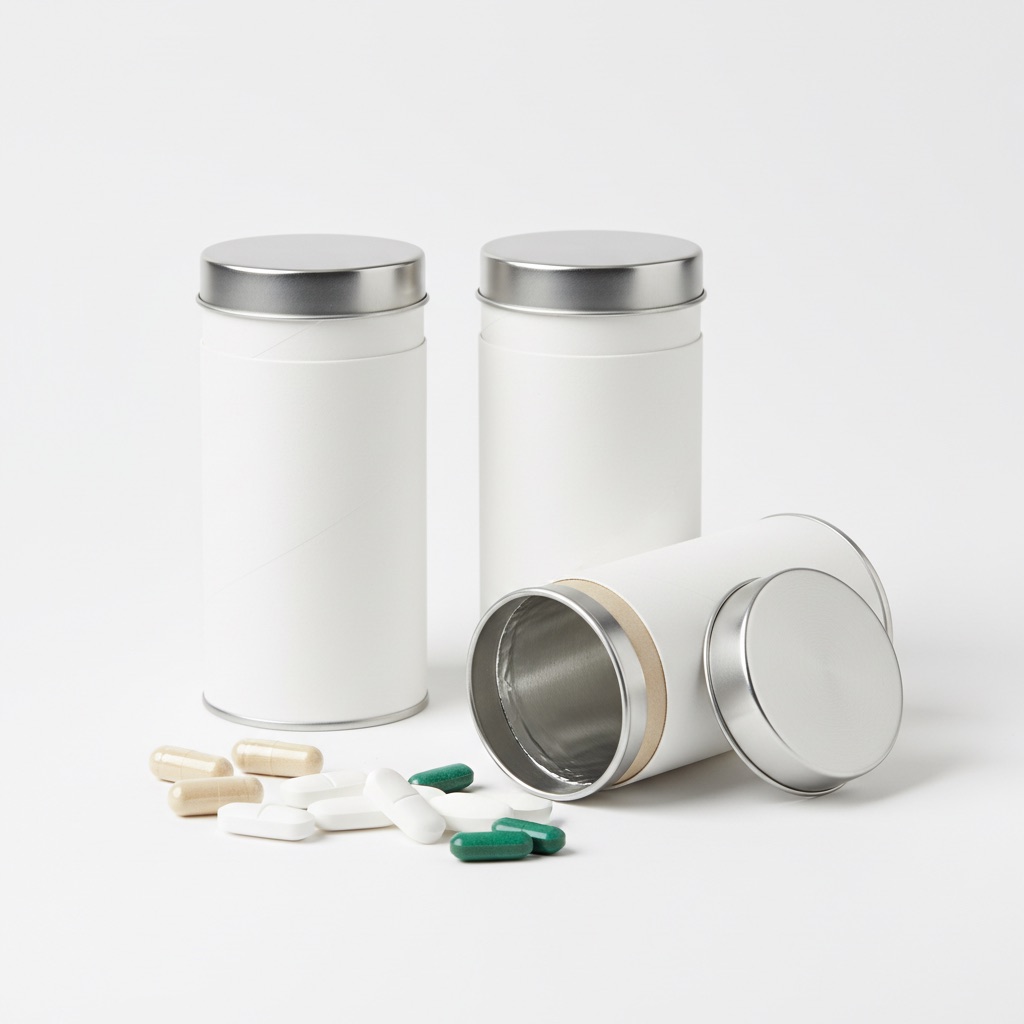 保健食品紙罐包裝案例展示